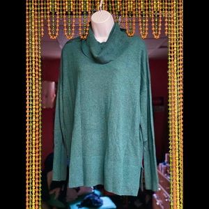 Cowl neck tunic sweater by Ann Taylor LOFT